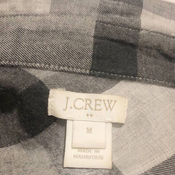 J. Crew Light Plaid Button Down Shirt Soft Flannel - Picture 8 of 8